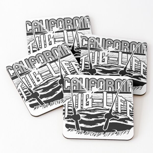 Item preview, Fish rod logo designed and sold by California Tug Life.