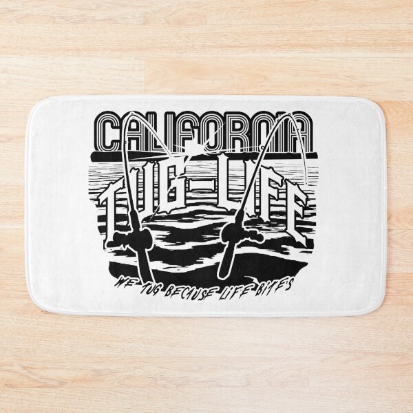 Item preview, Fish rod logo designed and sold by California Tug Life.