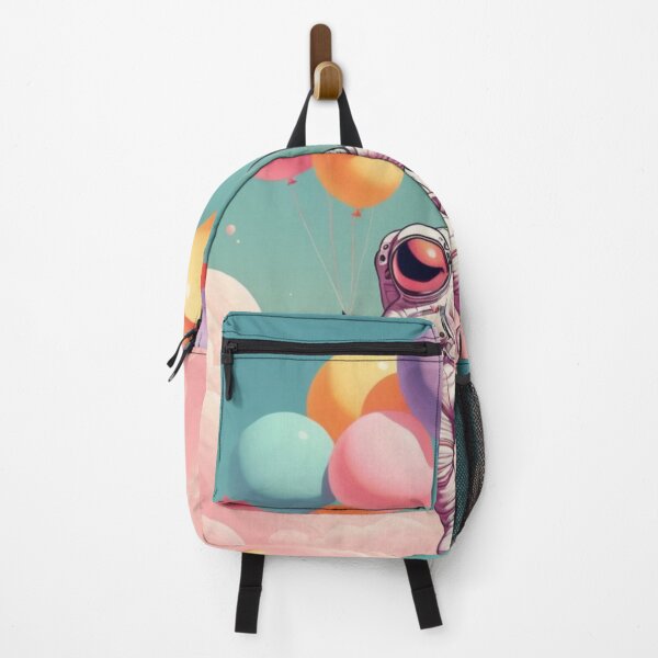 Item preview, Astronaut with Balloons – Surreal Space Art designed and sold by Edgeslash.