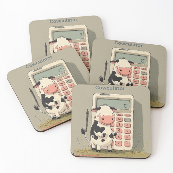 Item preview, Cowculations designed and sold by JokeBase.