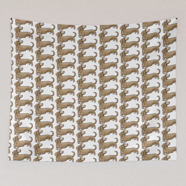 Item preview, Dog - Wire-Haired Dachshund - Blonde designed and sold by Jennifer Stolzer.