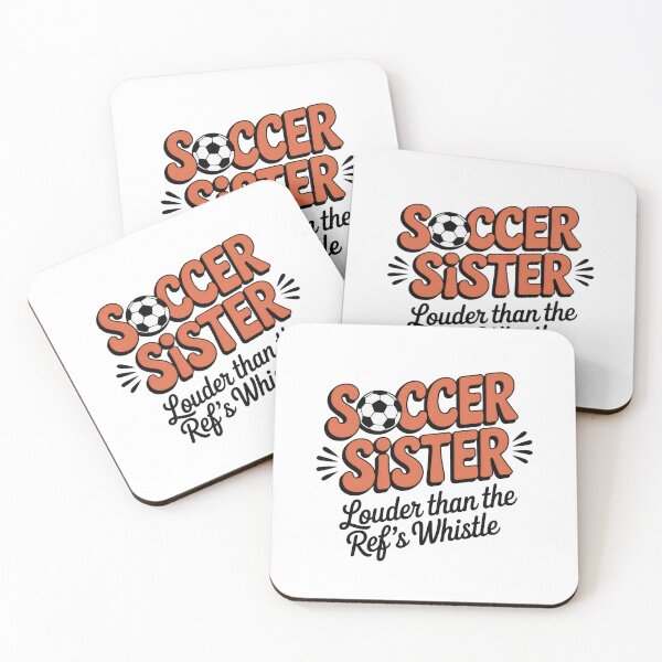 Item preview, Soccer Sister T shirt Design designed and sold by Enea Kelo.