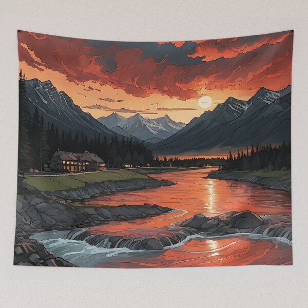 Item preview, Thunderstorm at Dusk designed and sold by HorizonHues.