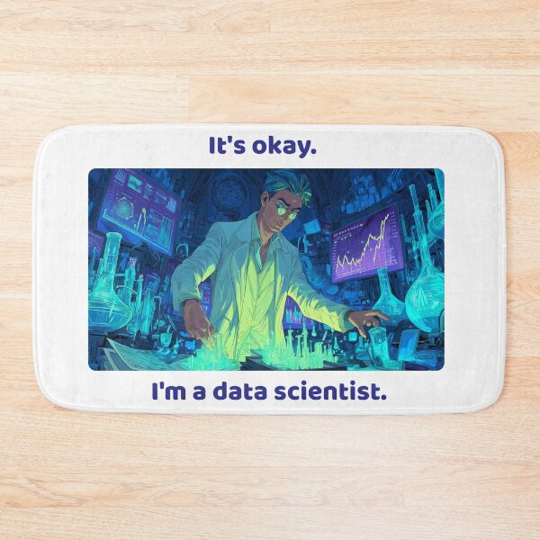 Item preview, Scientist in data laboratory designed and sold by RacingCharts.