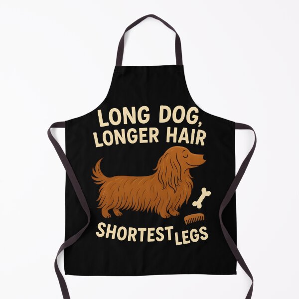 Item preview, Longhair Dachshund designed and sold by I-wanna-T-shirt.