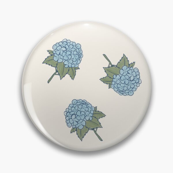 Item preview, Hydrangea Bloom Floral Scatter – Coastal Flower Pattern by Opal & Jule designed and sold by Opal & Jule.