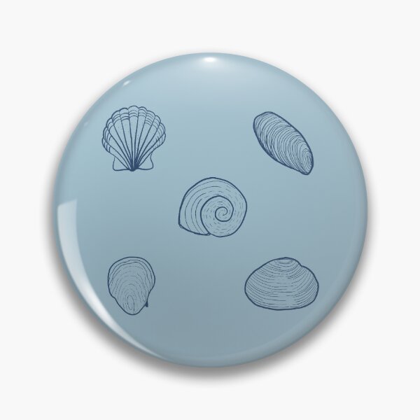Item preview, Sea Shell Scatter – Coastal Beach Pattern by Opal & Jule designed and sold by Opal & Jule.
