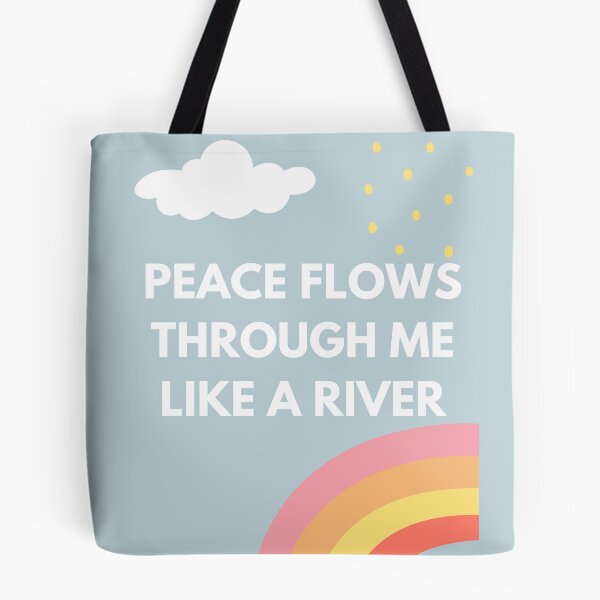 Item preview, Peace Flows Through Me Like A River designed and sold by ETS-designs.