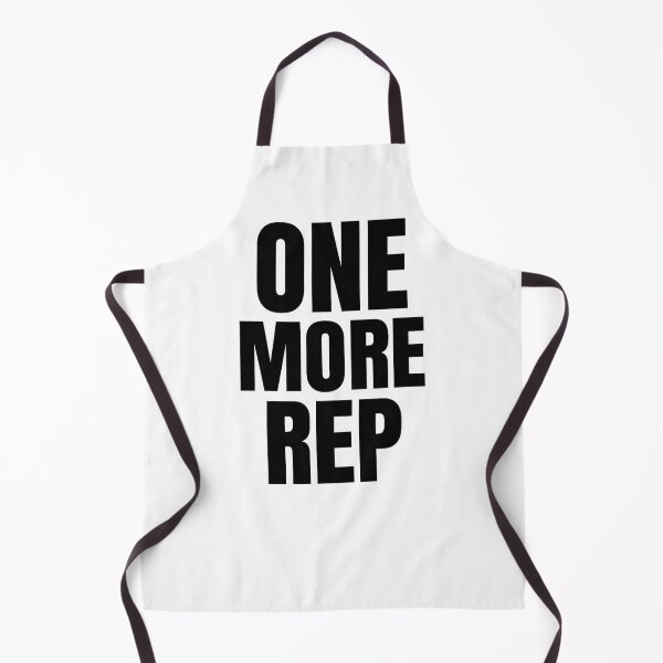Item preview, One More Rep – Gym Motivation Quote for Relentless Lifters designed and sold by Howling Ink.
