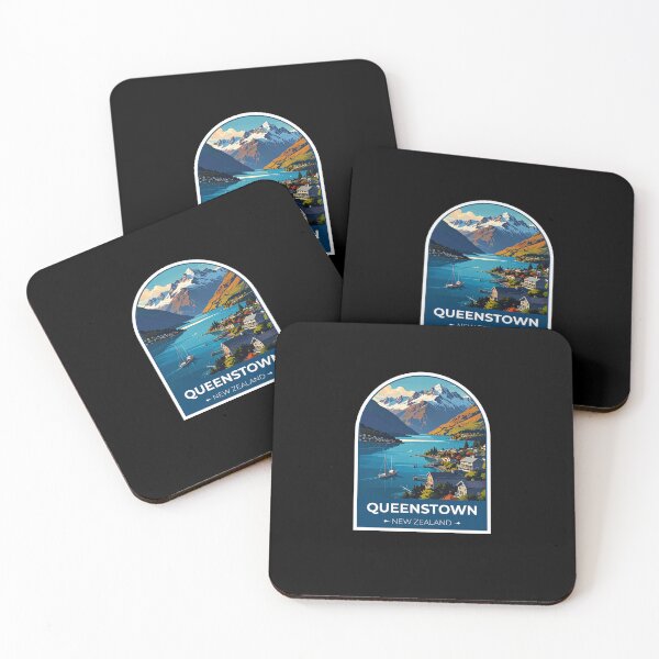 Item preview, Queenstown New Zealand designed and sold by TulipaGraphics.