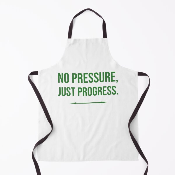 Item preview, No pressure just Progress - Motivational quotes t-shirt designed and sold by Stanbeststore.