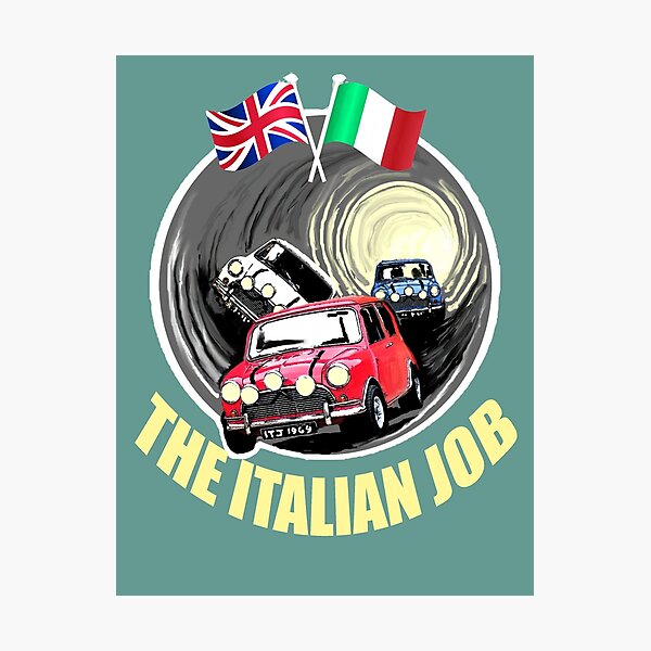 The Italian Job Photographic Print