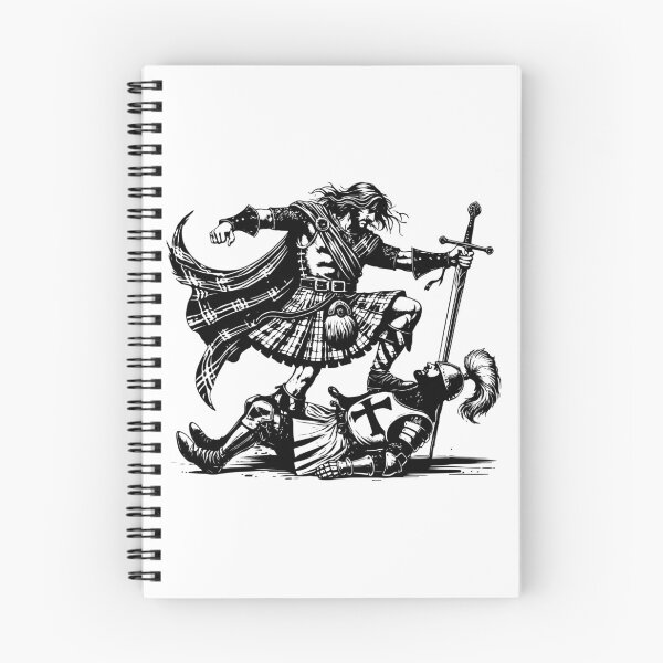 Item preview, Highlander Warrior vs Crusader – Celtic Battle Art designed and sold by CelticSoulShop.