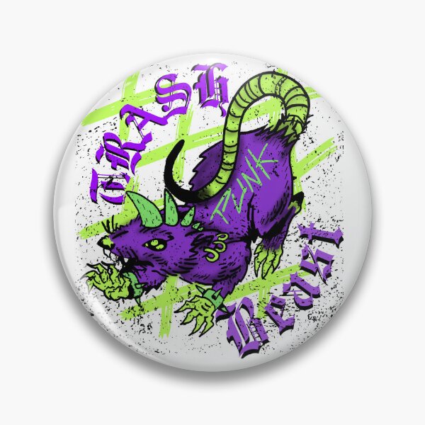 Item preview, THE PUNK RAT - Trash Beast designed and sold by PunkNation-Arts.