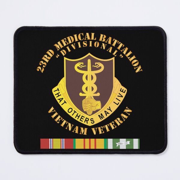 Item preview, 23rd Medical Battalion w SVC Ribbon wo DS X300 designed and sold by Military Insignia Products.