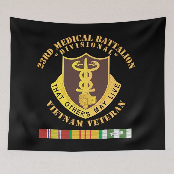 Item preview, 23rd Medical Battalion w SVC Ribbon wo DS X300 designed and sold by Military Insignia Products.