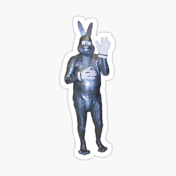Item preview, cursed rabbit man designed and sold by Sophie Leszczynska.