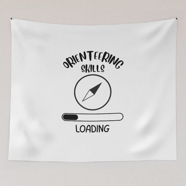 Item preview, Orienteering Skills Loading Future Orienteer Baby designed and sold by StrideSuccess.