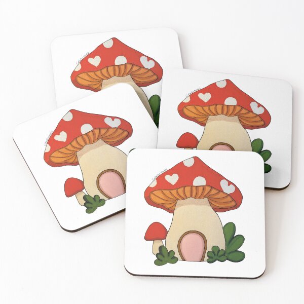 Item preview, Fairy Mushroom House using Alcohol Markers designed and sold by CoffeeTechNerd.