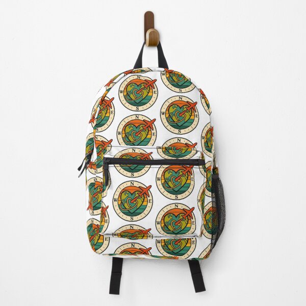 Item preview, Love To Travel – Retro Compass Wanderlust Design designed and sold by PanGieroj.