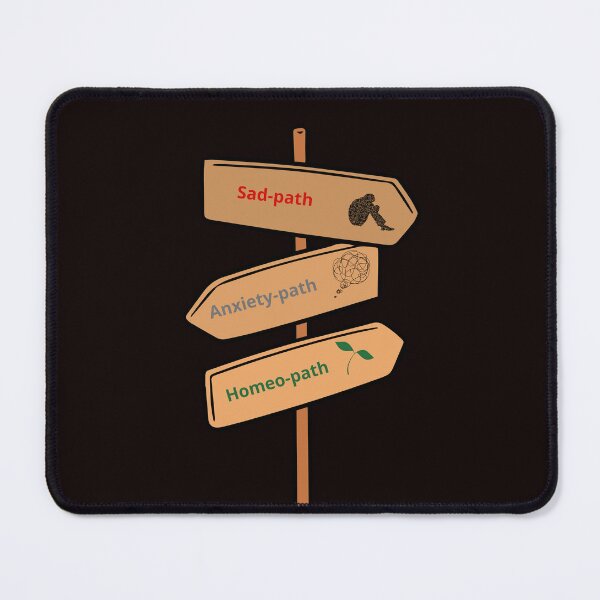 Item preview, Homeo-path, a gift for homeopaths and homeopathy lovers designed and sold by Kadurka-ideas.