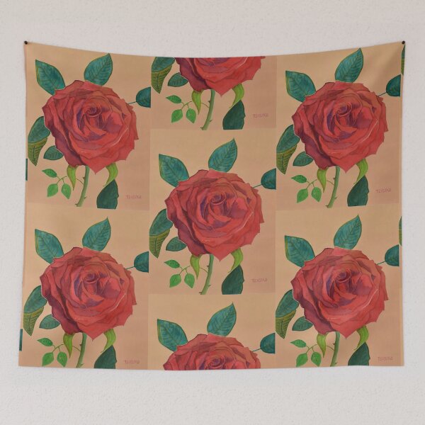 Item preview, Power (Red Rose) designed and sold by BlueCanna.