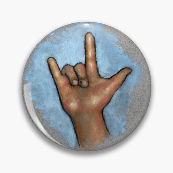 Item preview, American Sign Language, I Love You, Hand Signing, Heart, Interpret, Deaf designed and sold by JoyfulWhimsy.