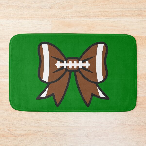 Item preview, Football Bow Cheer Cheerleader designed and sold by Magnolia Valley Art.