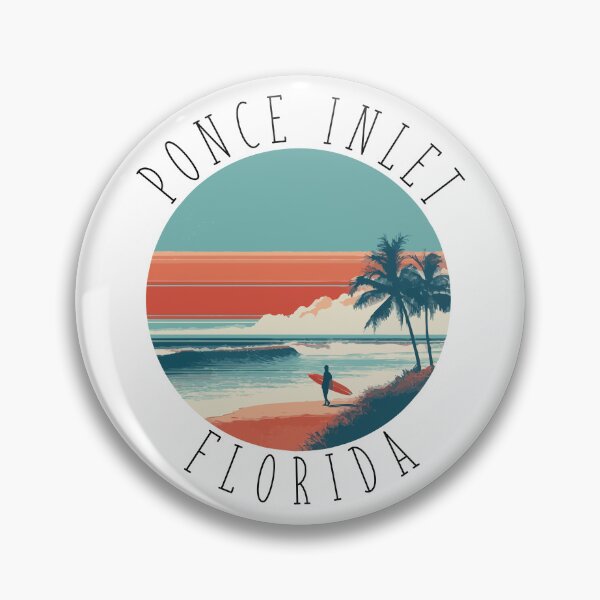Item preview, Ponce Inlet - Florida (with Black Lettering) designed and sold by VelvetRoom.