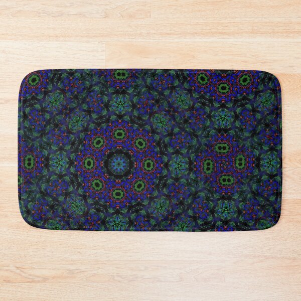 Item preview, Blue and Micro Green Mandala Pattern designed and sold by Auxifur.