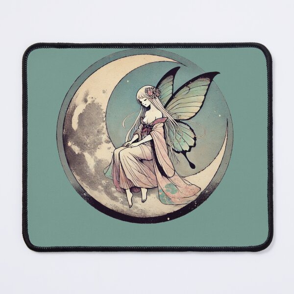 Item preview, Moon Fairy Mystical Celestial Fantasy Magical Night Sky Design designed and sold by FrictionMaxxing.