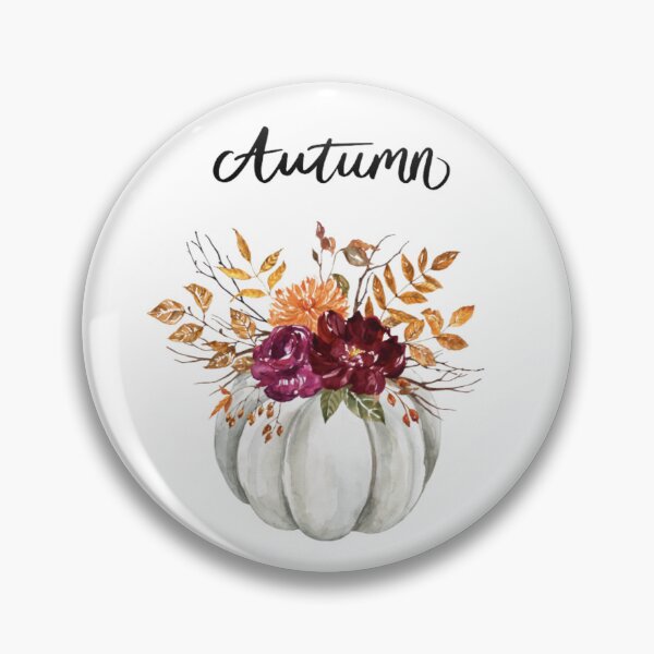 Item preview, Pumpkin filled with Autumn harvested flowers  designed and sold by HEFEEL.