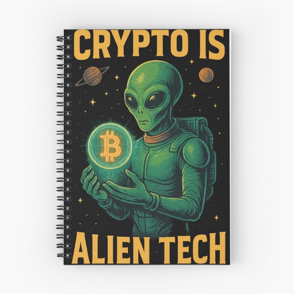 Item preview, Crypto is alien tech designed and sold by NovivoPrints.