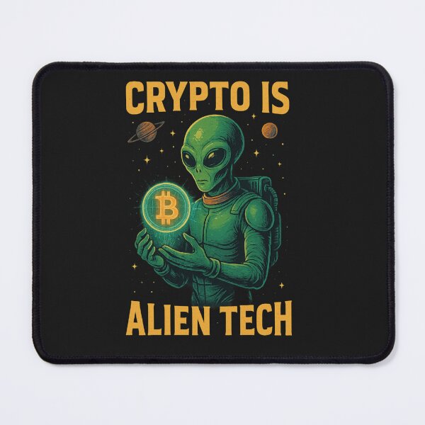 Item preview, Crypto is alien tech designed and sold by NovivoPrints.