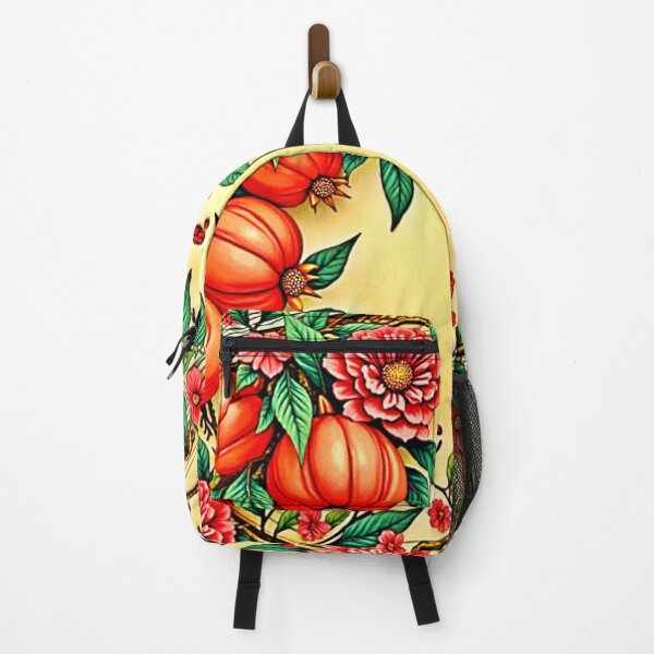Item preview, Festive Fall Floral Illustration Design designed and sold by Health And Fitness Posts e-Store.