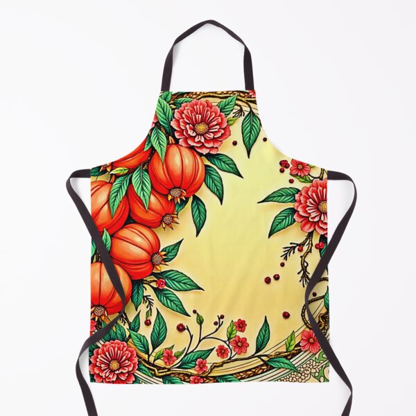 Item preview, Festive Fall Floral Illustration Design designed and sold by Health And Fitness Posts e-Store.