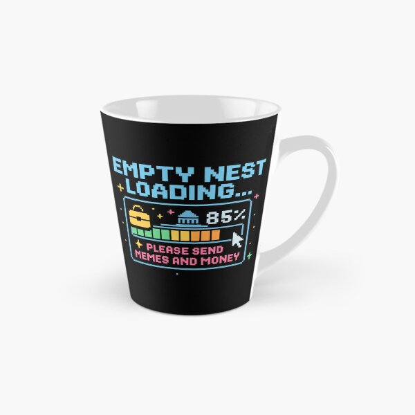 Item preview, Empty Nest Loading – Funny Retro Pixel Gamer Humor designed and sold by I AM BRO.