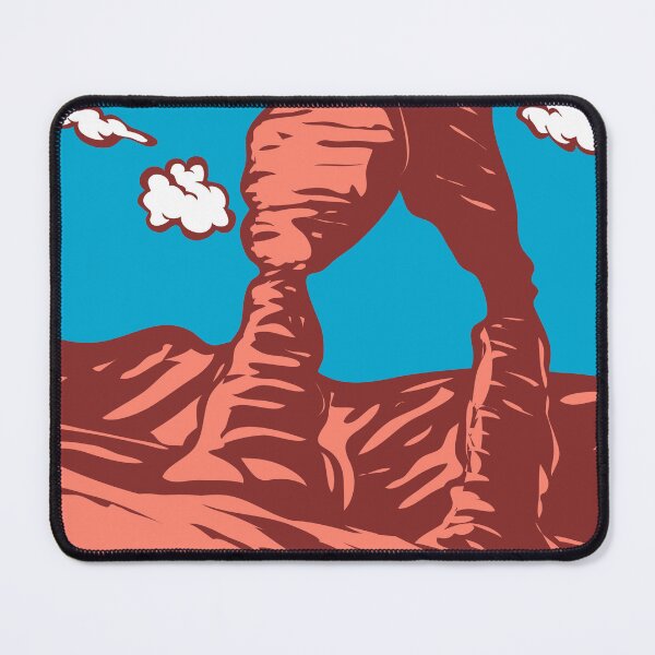 Item preview, WPA Art Delicate Arch in Arches National Park in Moab Utah designed and sold by patrimonio.