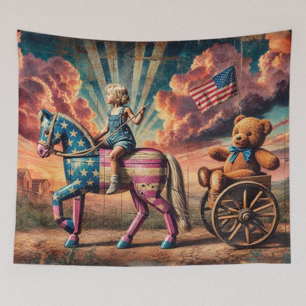 Item preview, Sunset of the Summer Riding Days designed and sold by M-Y-A-R-T-.