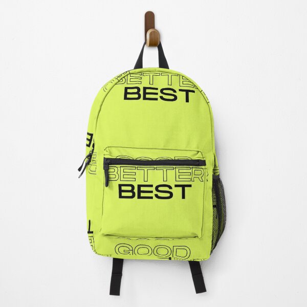 Item preview, Good Better Best Motivational Typography Design designed and sold by EngeeWealth.