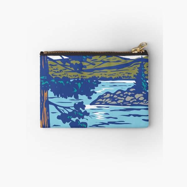 Item preview, WPA Art Emerald Bay State Park in South Lake Tahoe California designed and sold by patrimonio.
