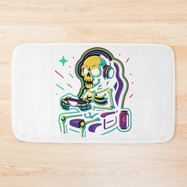 Item preview, Skeleton Gamer Chair Neon Glow designed and sold by Design Express.