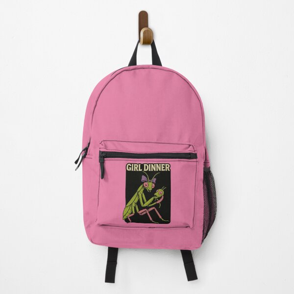 Item preview, Girl Dinner Funny Praying Mantis Dark Humor Meme Design designed and sold by FrictionMaxxing.