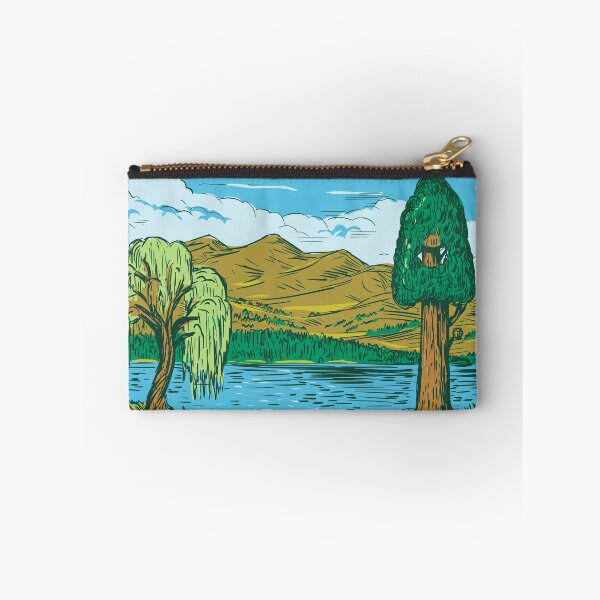 Item preview, Hume Lake in Sequoia National Forest California Drawing designed and sold by patrimonio.