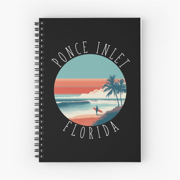 Item preview, Ponce Inlet - Florida (with White Lettering) designed and sold by VelvetRoom.