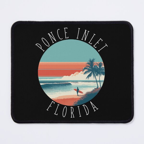 Item preview, Ponce Inlet - Florida (with White Lettering) designed and sold by VelvetRoom.