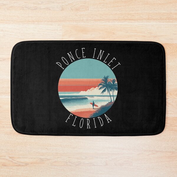 Item preview, Ponce Inlet - Florida (with White Lettering) designed and sold by VelvetRoom.