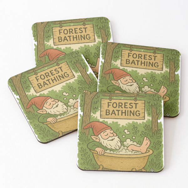 Item preview, Forest Bathing Gnome designed and sold by kornkobart.