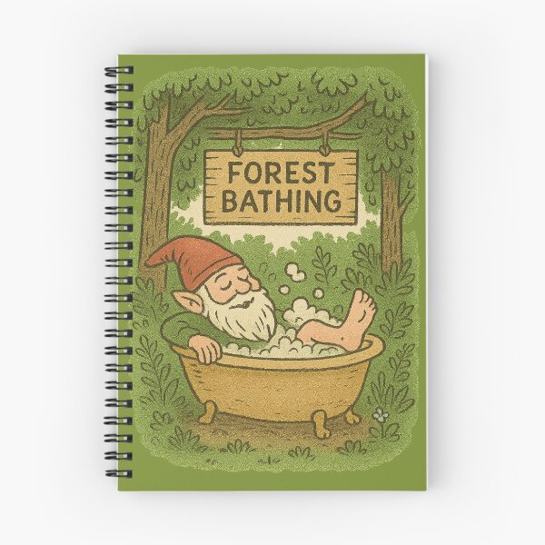 Item preview, Forest Bathing Gnome designed and sold by kornkobart.