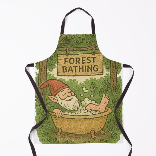 Item preview, Forest Bathing Gnome designed and sold by kornkobart.
